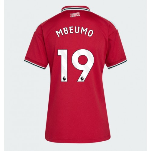Manchester United Bryan Mbeumo #19 Kotipaita Naiset 2026-27 Lyhythihainen